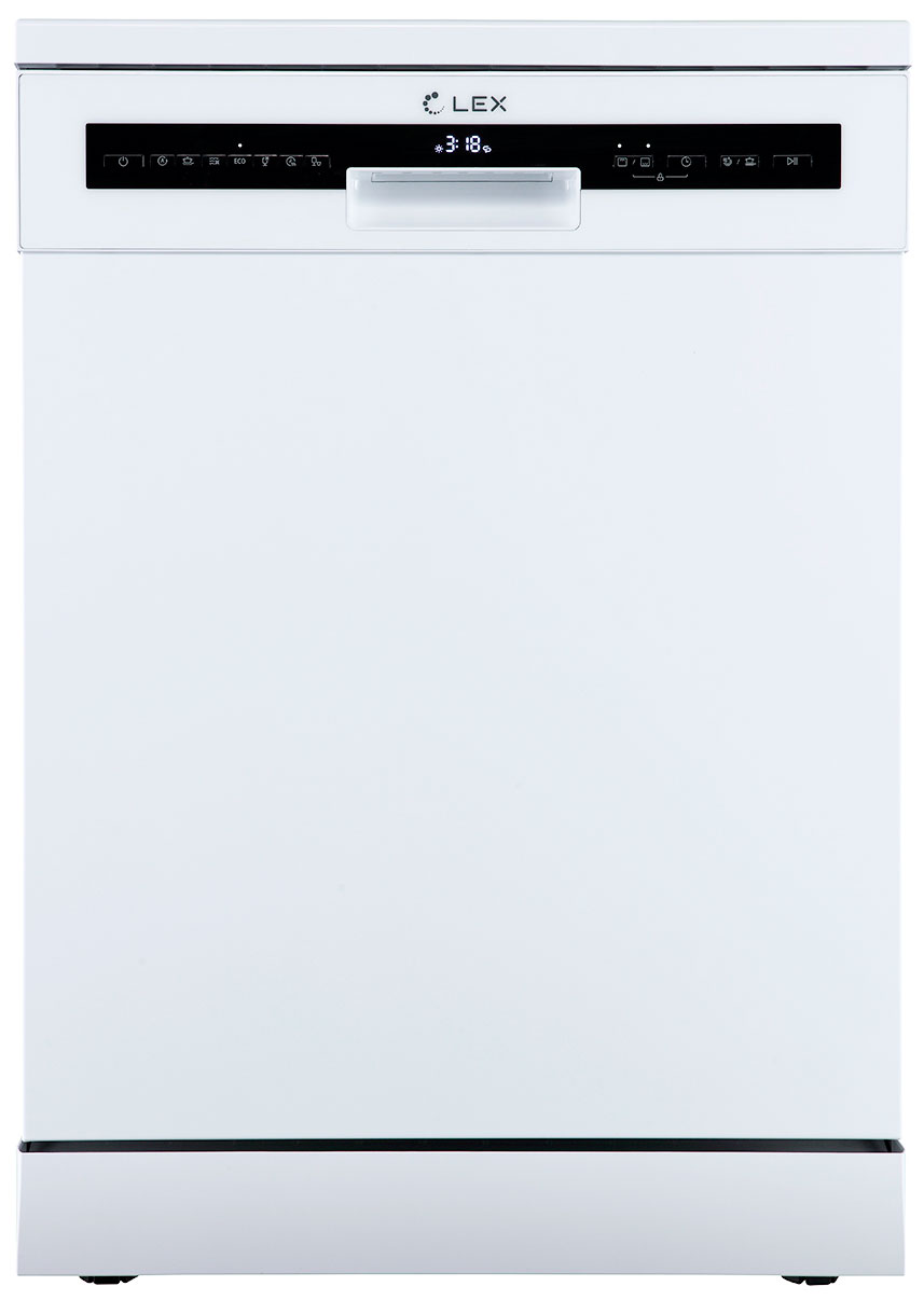 Посудомоечная машина LEX DW 6073 WH отдельностоящая посудомоечная машина lex dw 6073 ix серебристый