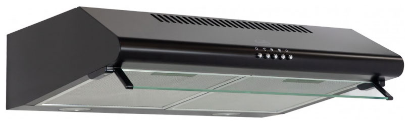 Изображение товара Вытяжка кухни козырьковая MBS VELEZIA 150 BLACK 650 м3/ч 3 года гарантий