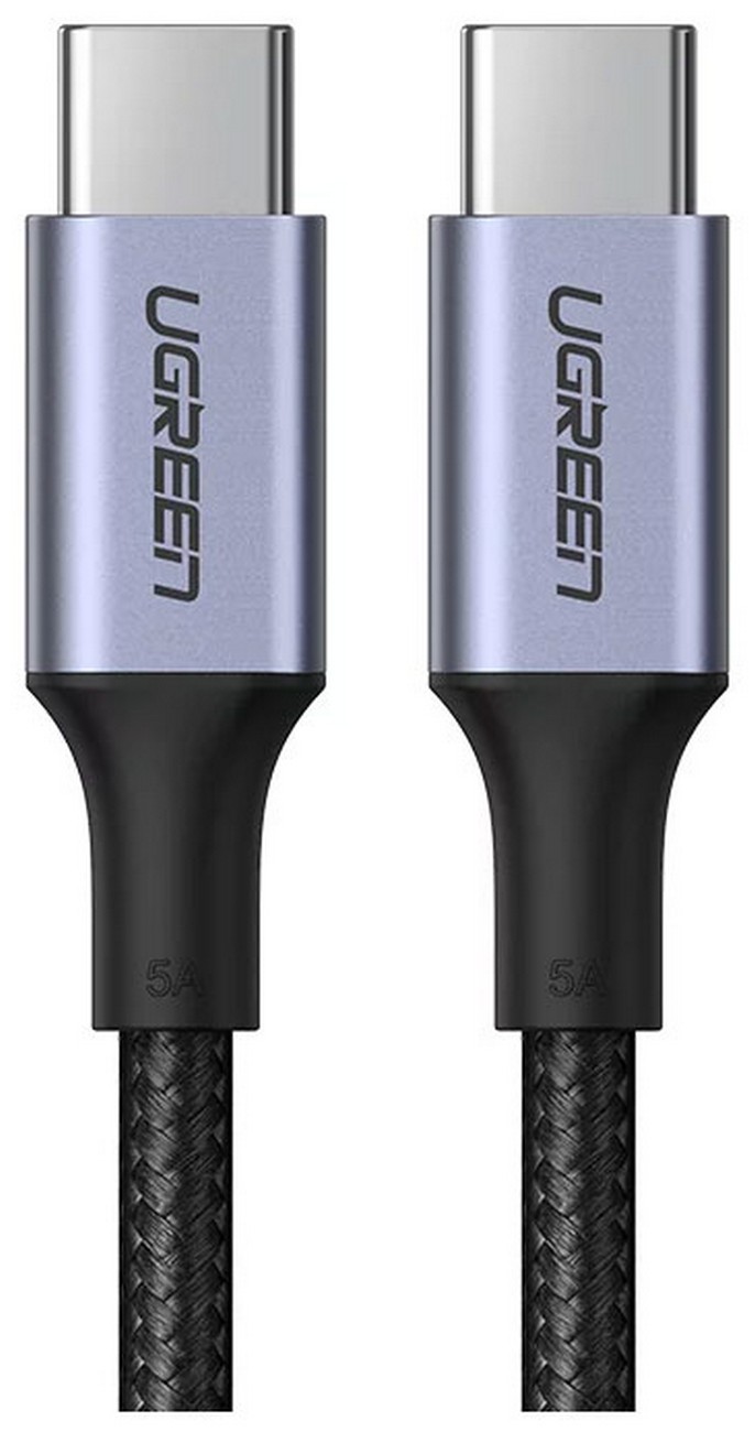 Изображение товара Кабель Ugreen USB C в алюминиевом корпусе 1 м скоростная зарядка и передача данных Изображение товара Кабель Ugreen USB C в алюминиевом корпусе 1 м скоростная зарядка и передача данных