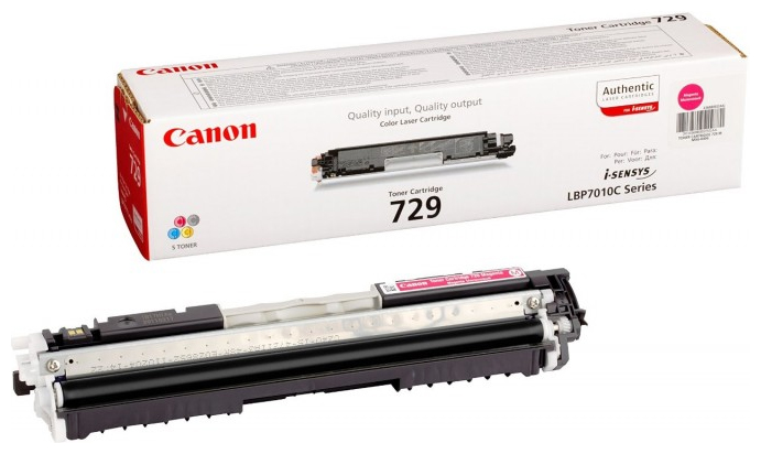 Изображение товара Картридж Canon 729 M 4368 B 002 Изображение товара Картридж Canon 729 M 4368 B 002
