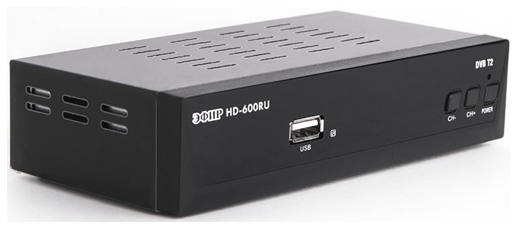 Изображение товара Цифровой ресивер HD-600 RU с функциями записи и поддержки онлайн-контента