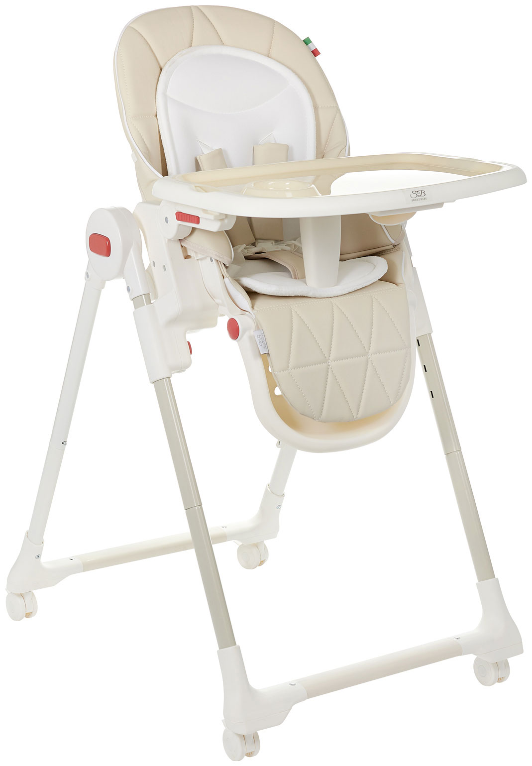 Стульчик для кормления Sweet Baby Modern Cream 424129 Стульчик для кормления Sweet Baby Modern Cream 424129