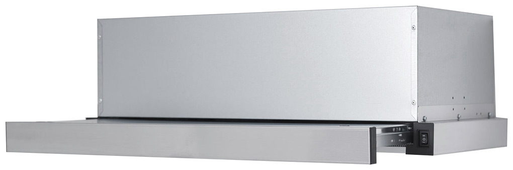 Изображение товара Вытяжка кухонная Exiteq EX-1075 телескопическая нержавеющая сталь 600 м3/ч