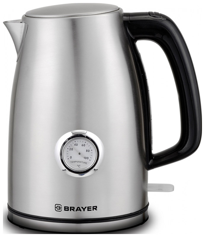 чайник brayer br1022 серебристый Чайник электрический BRAYER BR1022