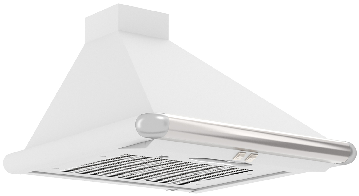 Изображение товара Вытяжка Elikor Сатурн 50П-180-В1Л белая для кухни с механическим управлением