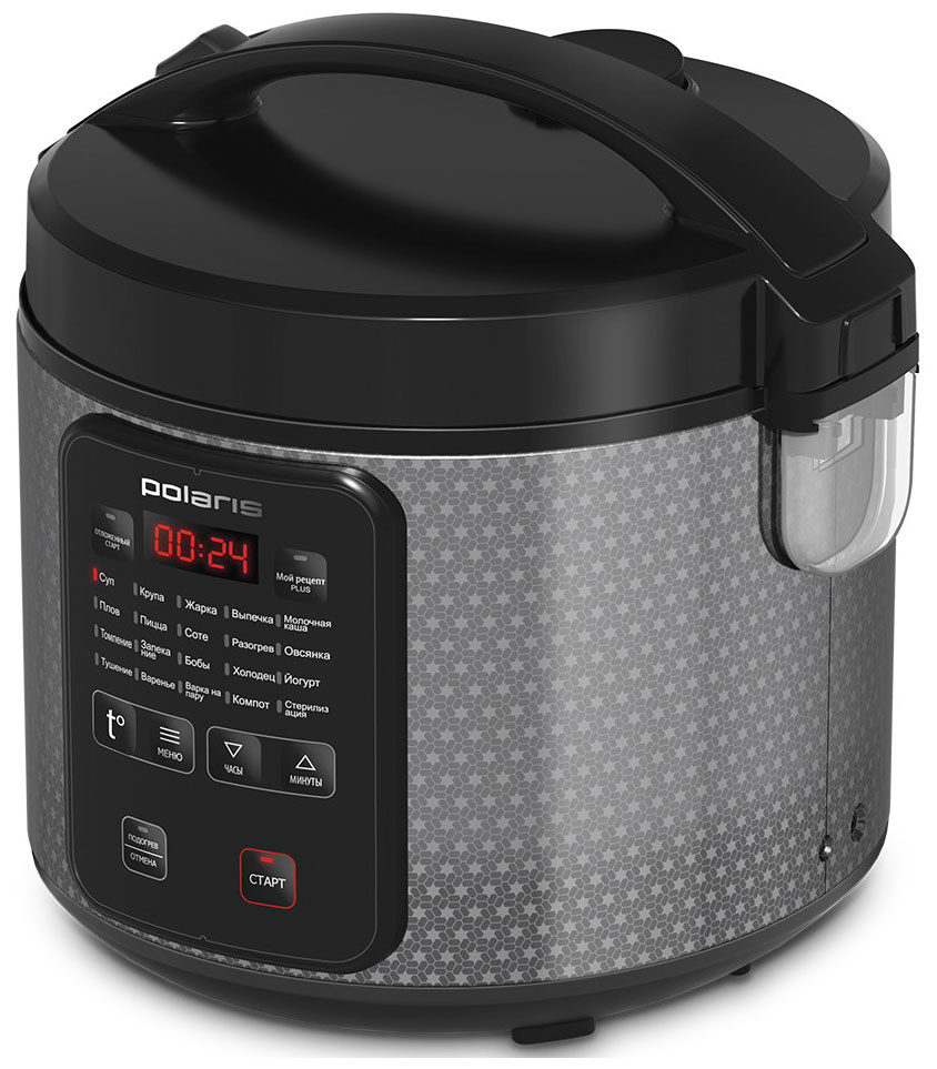 

Мультиварка Polaris PMC 0578AD, Серебристый/черный