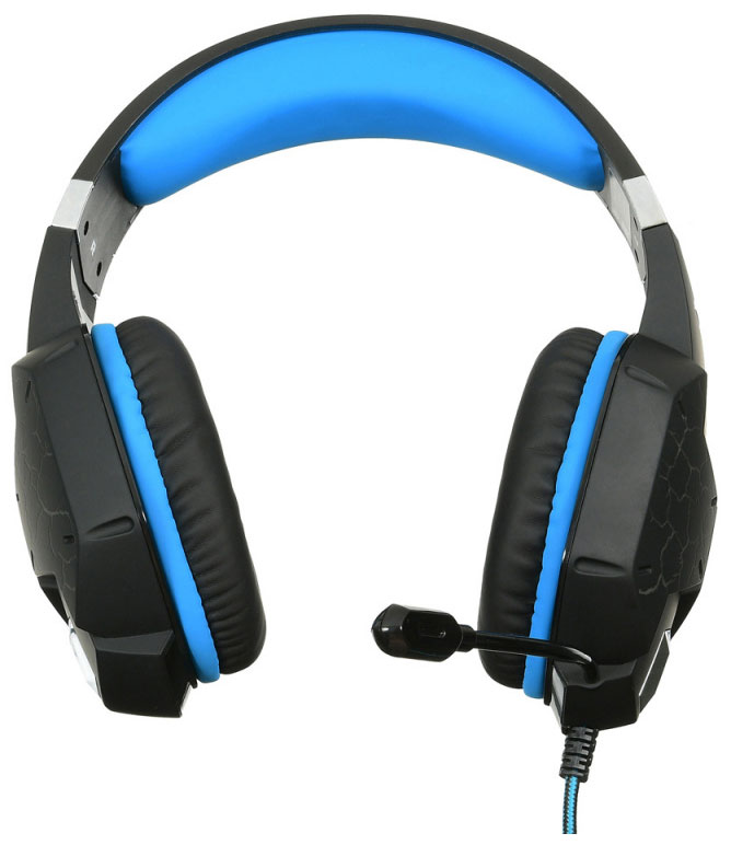 Изображение товара Игровая гарнитура Oklick HS-L930G SNORTER черный/синий (HS-L930G)