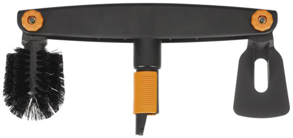 Изображение товара Насадка-очиститель Fiskars для желобов 1001414 — прочная и легкая насадка для чистки водосточных же