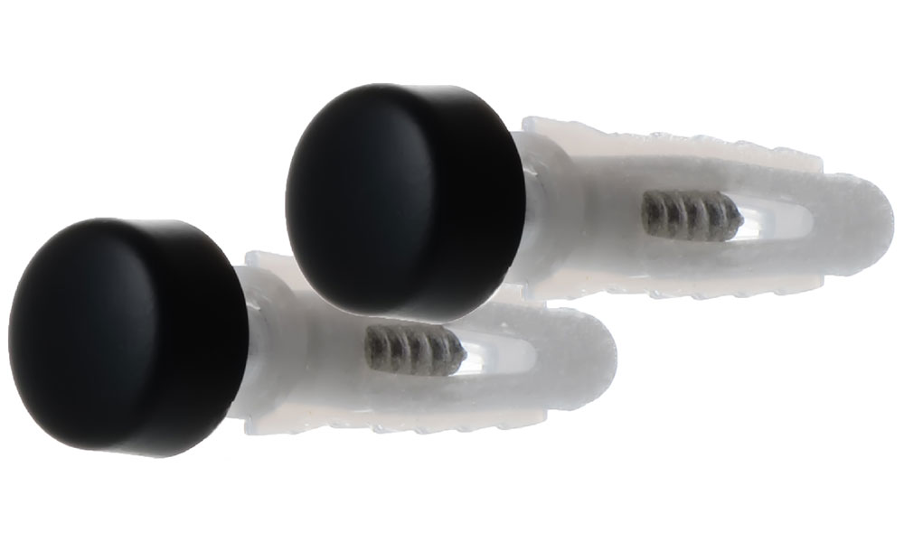 Изображение товара Крепеж для полок Fixsen с заглушкой, черный (FX-700B)