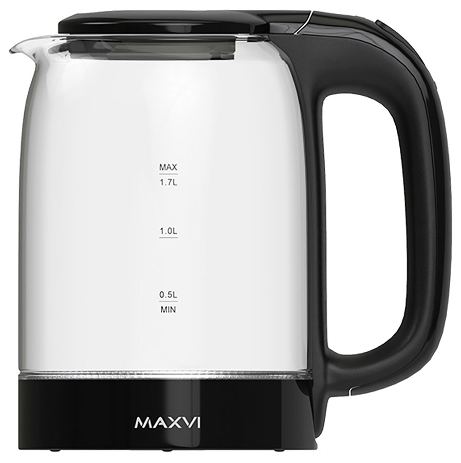 Изображение товара Чайник электрический Maxvi KE1741G black Изображение товара Чайник электрический Maxvi KE1741G black