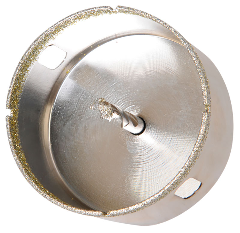 

Коронка алмазная по керамограниту Sturm! 70 х 70 мм, 3-х гранный хвостовик с центрирующим cверлом (1055-10-7070)