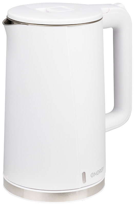 Изображение товара Электрический чайник Energy E-208 1.7 л белый с защитой и автовыключением