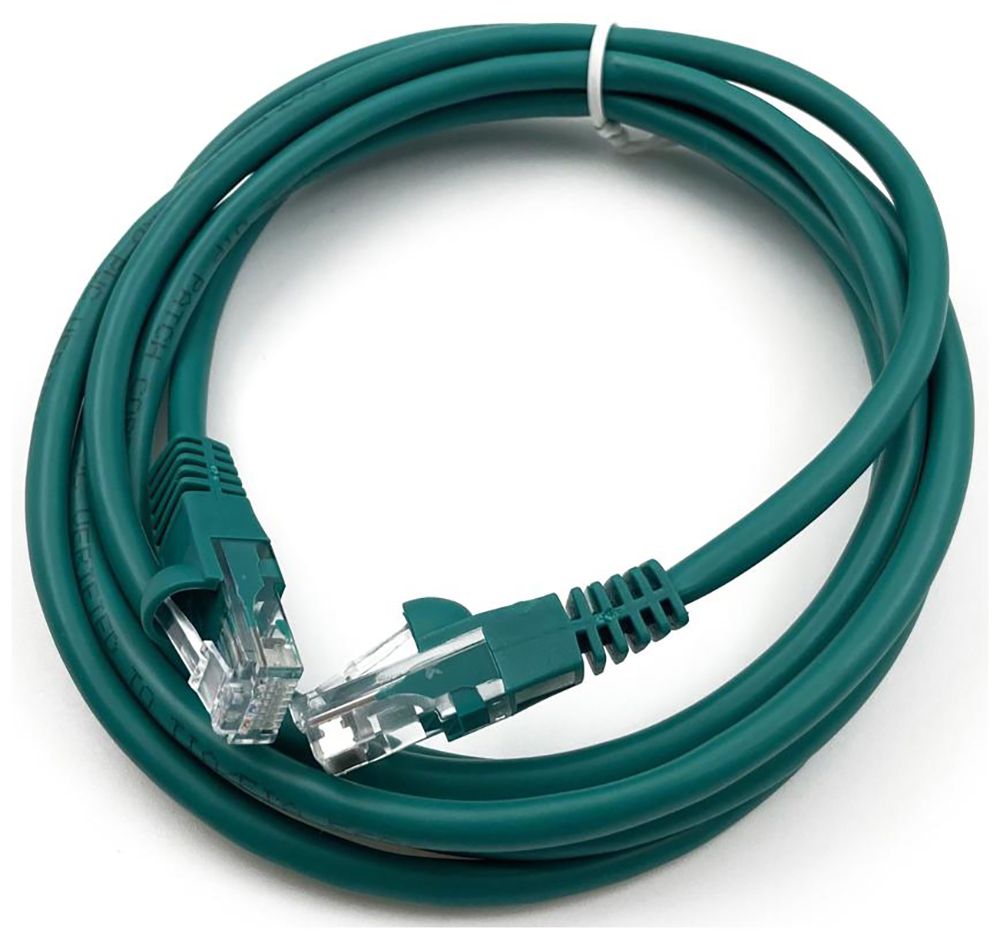 Изображение товара Патч-корд Buro UTP-5E-2M-GR 2 метра зеленый RJ-45 - RJ-45 кат5E CCA