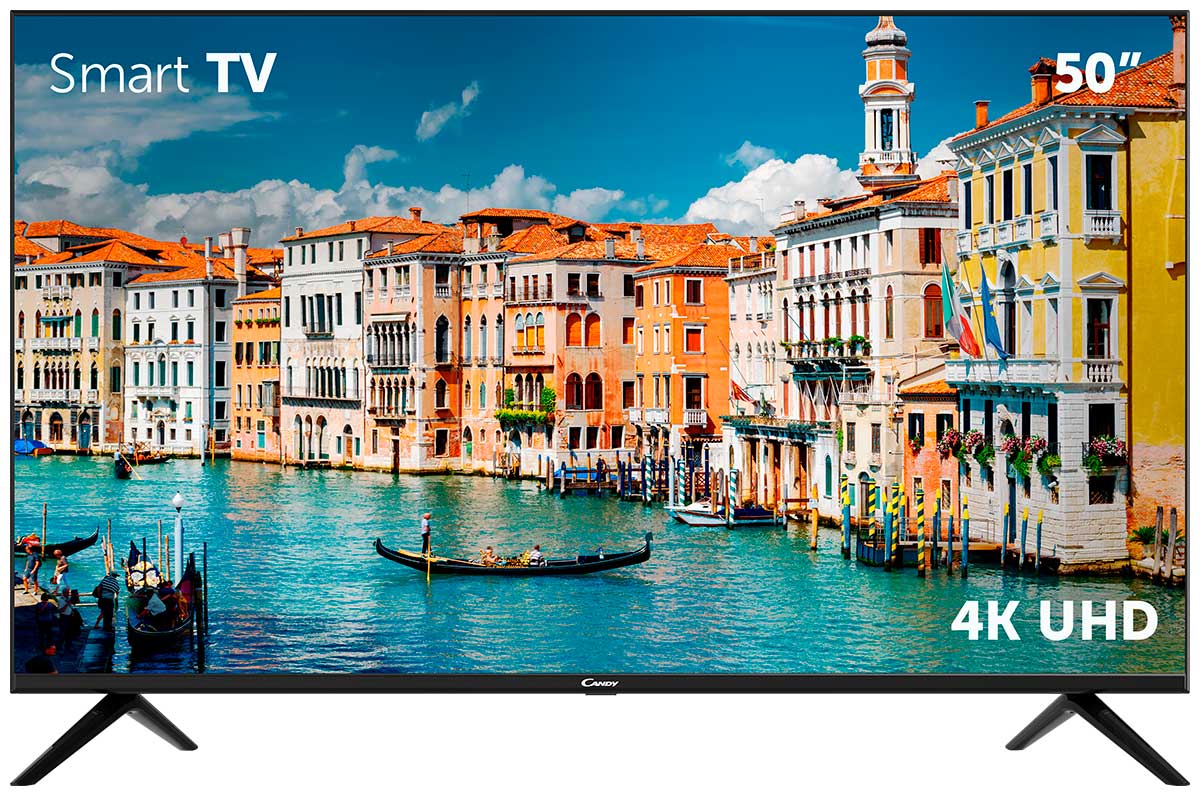 Изображение товара Телевизор Candy Uno 50 с 4K UHD Smart TV Wi-Fi и HDMI