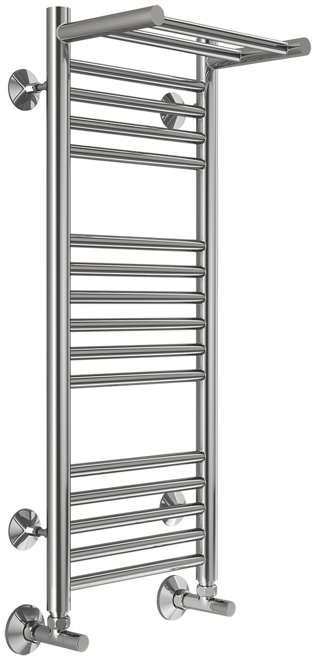 Изображение товара Полотенцесушитель водяной Terminus Аврора, с полкой, П16, 300х800