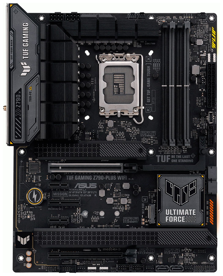 Материнская плата Asus TUF GAMING Z790-PLUS WIFI (LGA1700 ATX) Материнская плата Asus TUF GAMING Z790-PLUS WIFI (LGA1700 ATX)