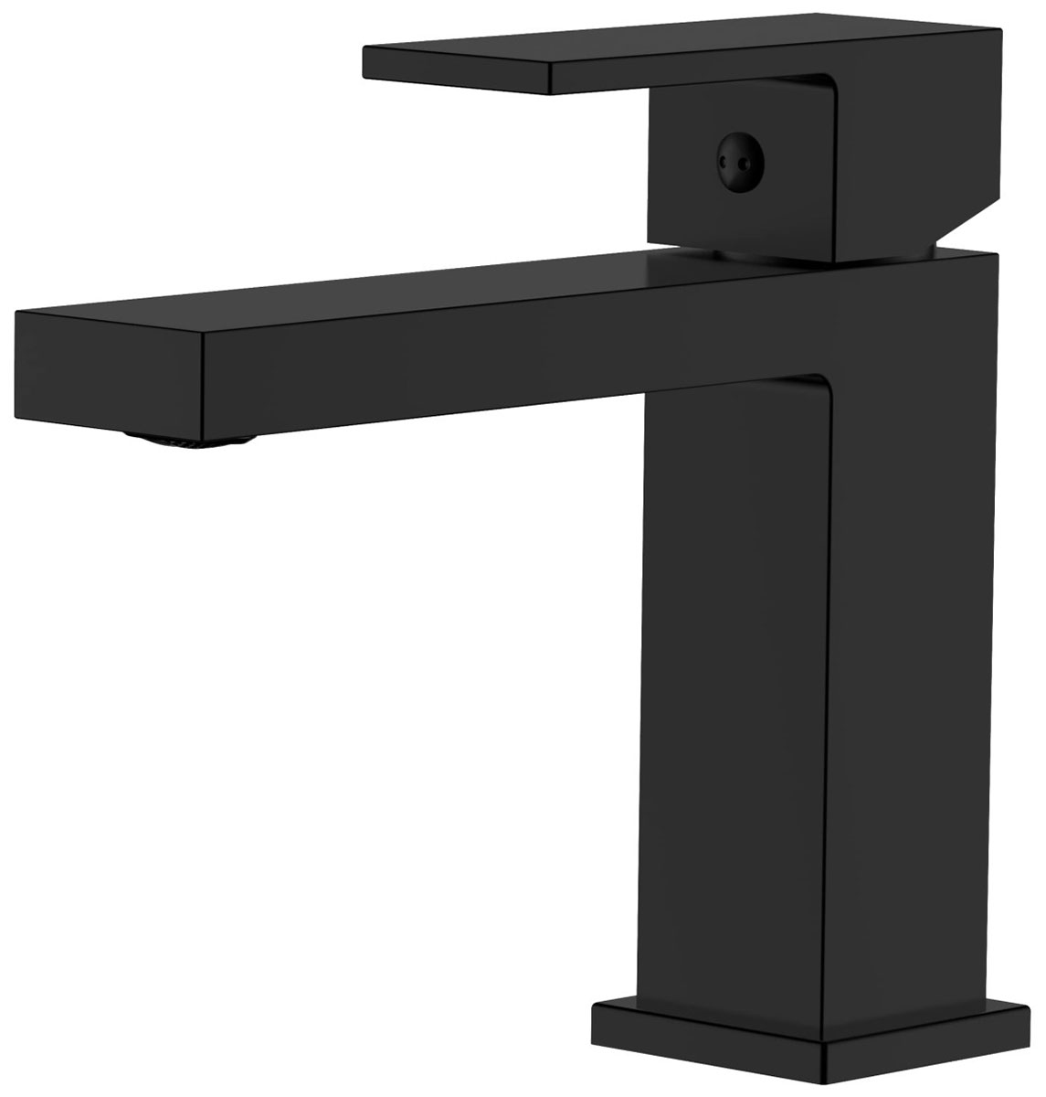 Изображение товара Смеситель для раковины Belz B672-7, черный (B10672-7)