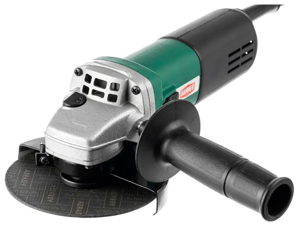 

Угловая шлифовальная машина (болгарка) Hammer USM950E, 950 Вт, 3000-12000 об/мин, 125 мм