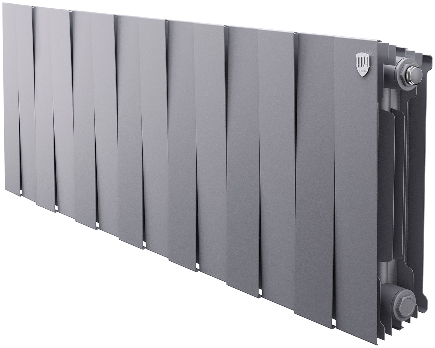 Изображение товара Радиатор Royal Thermo PianoForte 300 14 секций биметалл серебристый премиум эффективность