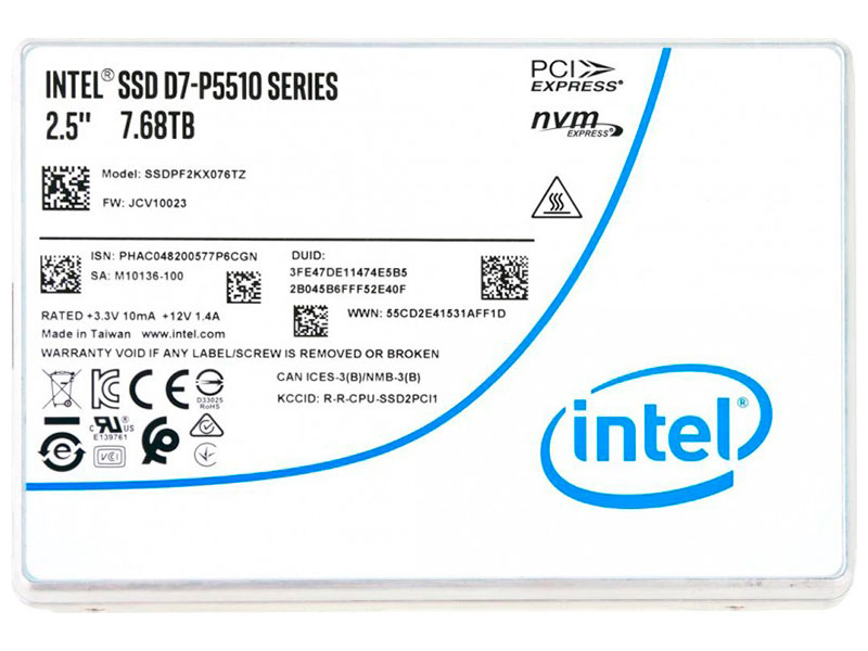 Изображение товара Серверный накопитель Intel 2.5 U.2 D5-P5530 1920 Гб PCIe 4.0