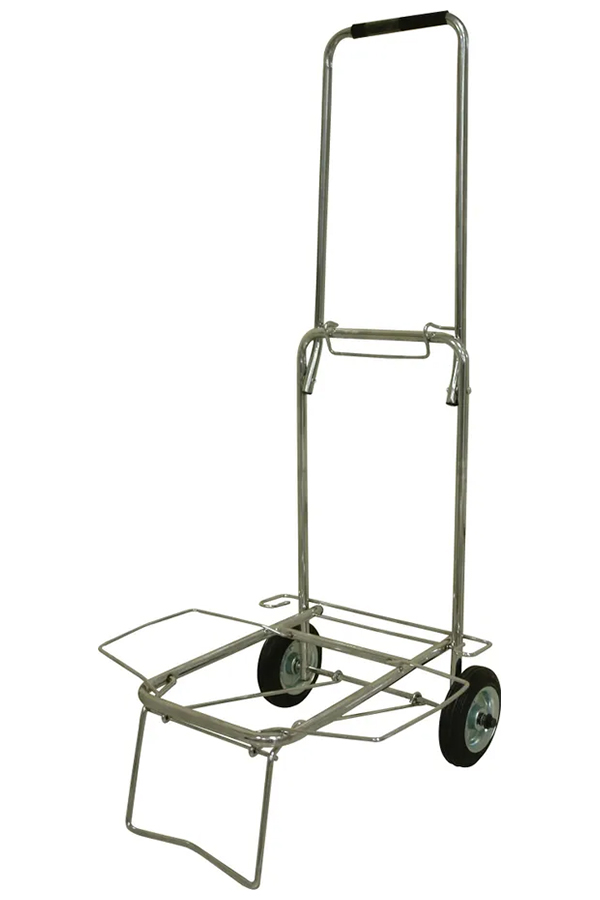 Изображение товара Тележка Рыжий кот BMC-11LS, хром, 40 кг, металлические колеса