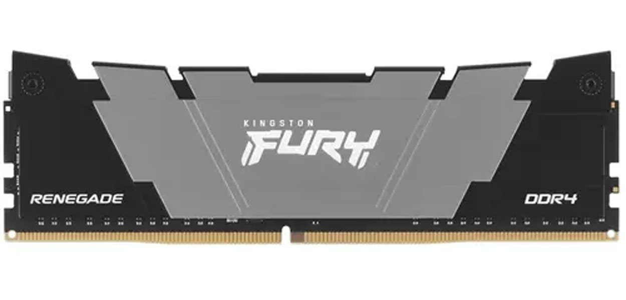 

Оперативная память Kingston DDR4 8GB 3200MHz FURY Renegade (KF432C16RB2/8), Черный/серый