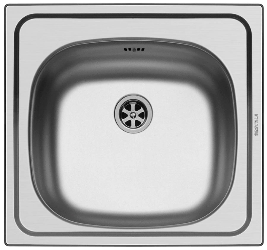 

Кухонная мойка Pyramis E33, сатин (100139601), Сатиновый