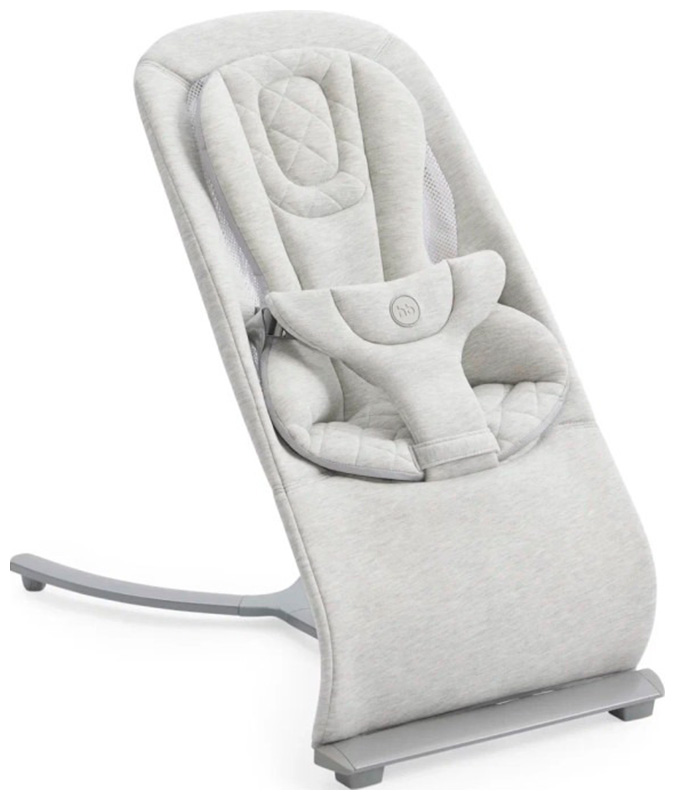 Изображение товара Детский шезлонг Happy Baby HUGGER, light grey