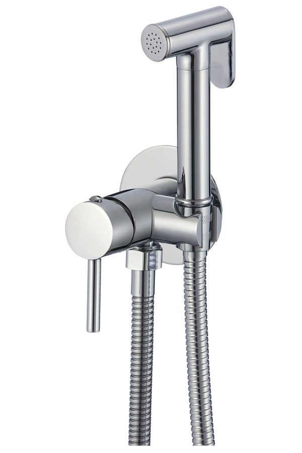 Изображение товара Гигиенический душ со смесителем D-Lin хром (D183202)