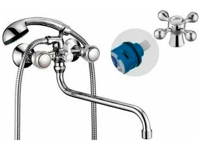 

Смеситель для ванны D-Lin хром (D146810)