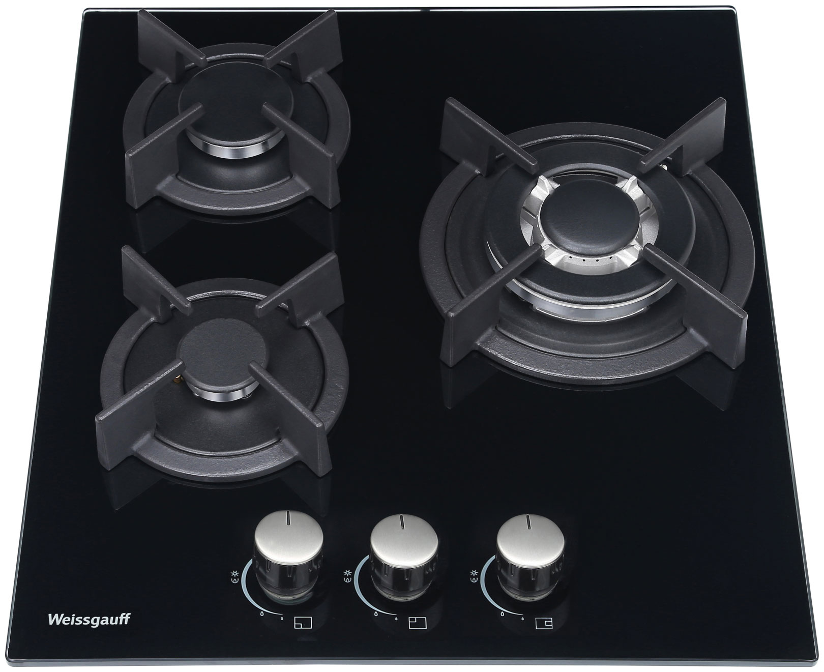 

Газовая варочная панель Weissgauff HG 451 Bgh, Черный