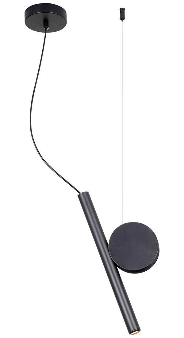 Изображение товара Подвесной светодиодный светильник Lussole Loft LSP-7014 черный для ресторана и интерьера