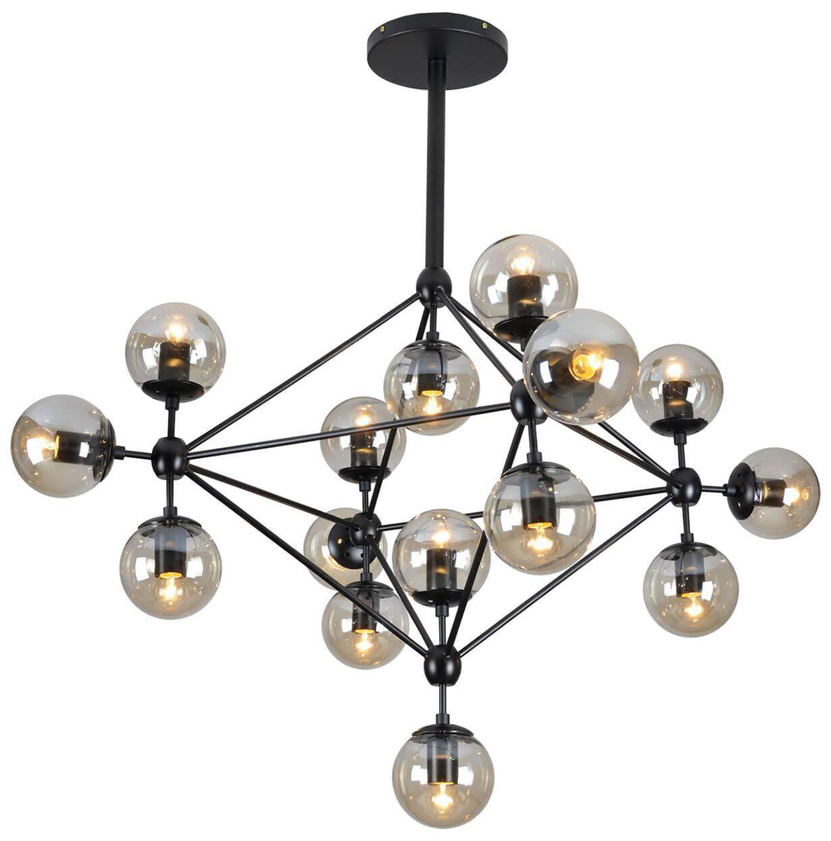 Изображение товара Люстра подвесная Lussole Loft LSP-8165 в стиле лофт для больших залов