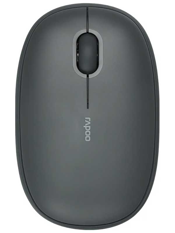 Изображение товара Беспроводная мышь Rapoo M650 темно-серая Bluetooth и USB