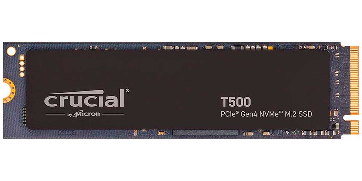 

SSD накопитель Crucial M.2 500 Гб T500 PCIe 4.0 (CT500T500SSD8)