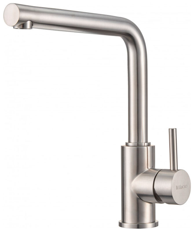 Изображение товара Кухонный смеситель Milacio Ultra из нержавеющей стали однорычажный поворотный