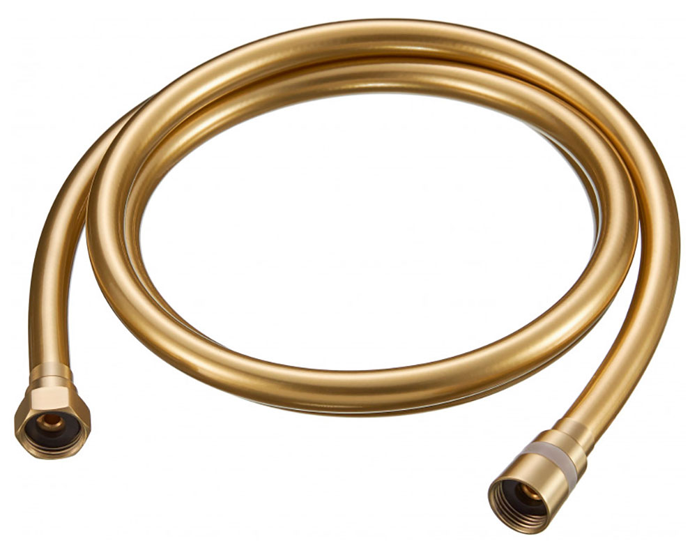 Изображение товара Шланг для душа Milacio Ultra, 175 см, брашированное золото (MCU.007.GD)
