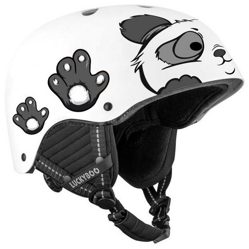 Изображение товара Шлем защитный LuckyBoo PLAY, белый, S (52-56 см)