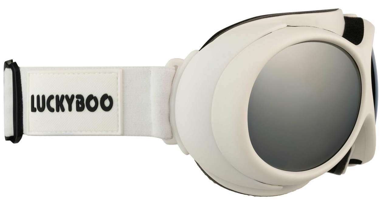 Изображение товара Маска горнолыжная LuckyBoo L3 белая для детей
