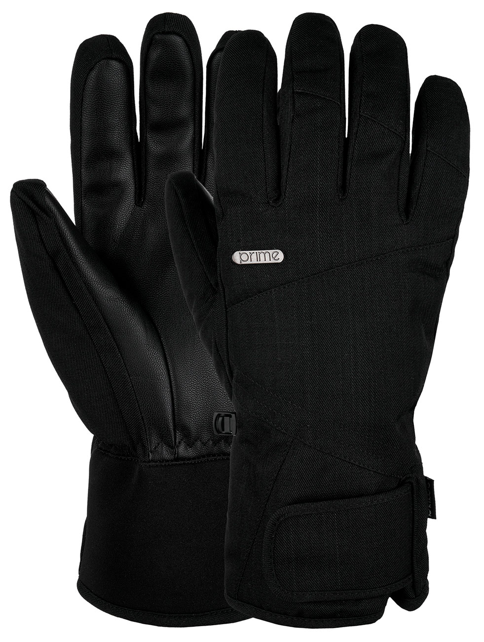 Изображение товара Перчатки Prime FUN-F2 черные размер M для лыж и сноуборда