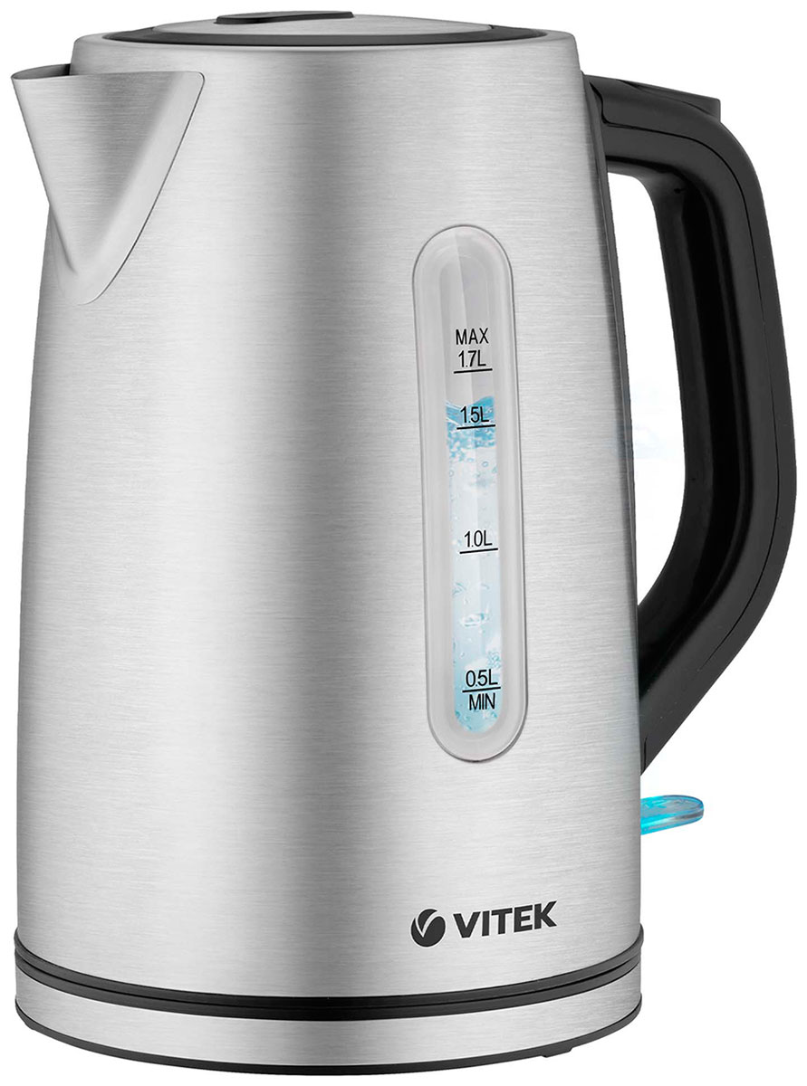 

Чайник электрический Vitek VT-1144, Серебристый/черный