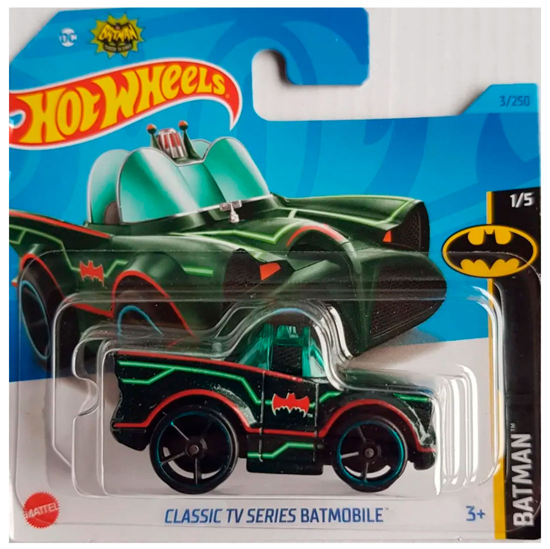 Машинка Hot Wheels Classic TV series Batmobile 1:64 (5785_HKJ72) Машинка Hot Wheels Classic TV series Batmobile 1:64 (5785_HKJ72)