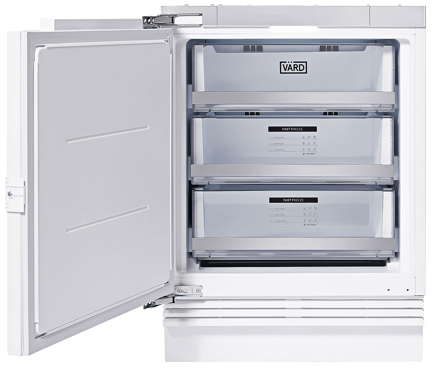 

Встраиваемый морозильник Vard VFI82NI, Белый