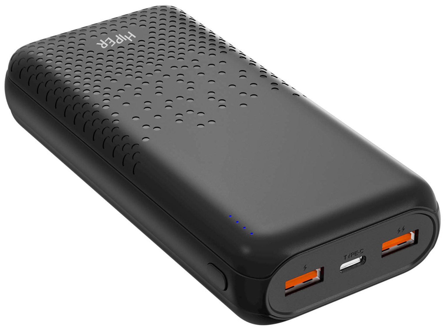 Внешний аккумулятор Hiper PXL 20000 PowerBank, черный, 20000 мАч