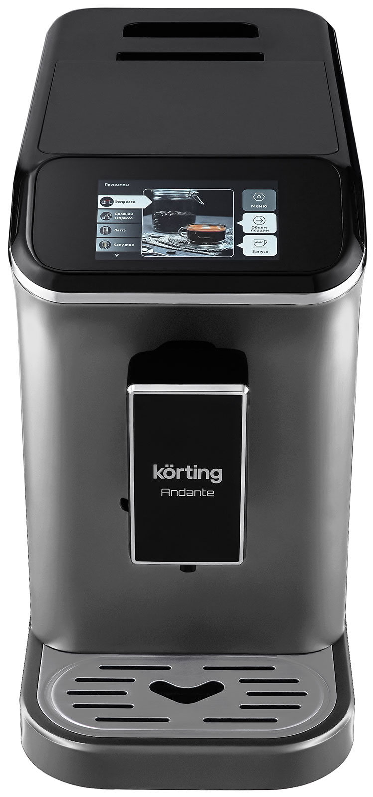 Изображение товара Автоматическая кофемашина Korting KACM 2003 Andante серебристая