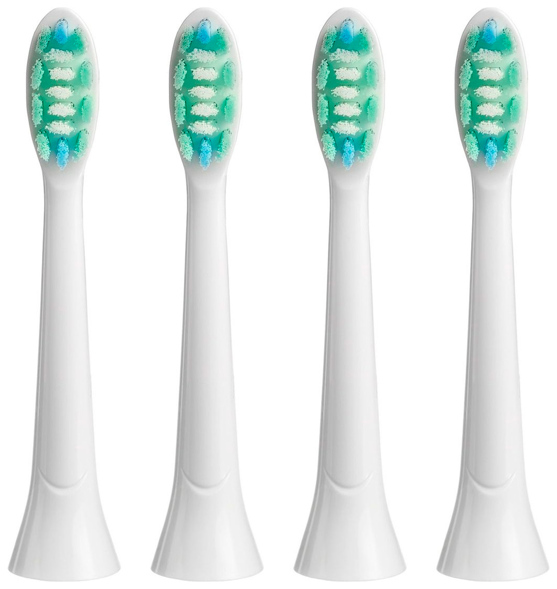 Изображение товара Насадка для электрической зубной щетки Bradex белая, 4 шт (KZ 1926)
