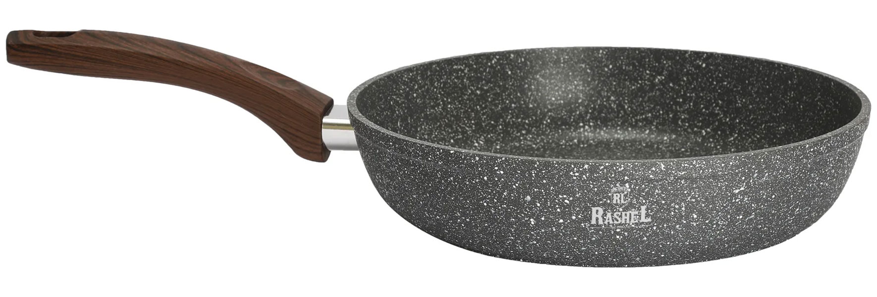Изображение товара Сковорода Rashel R-10820, литая, 20 см, серый гранит