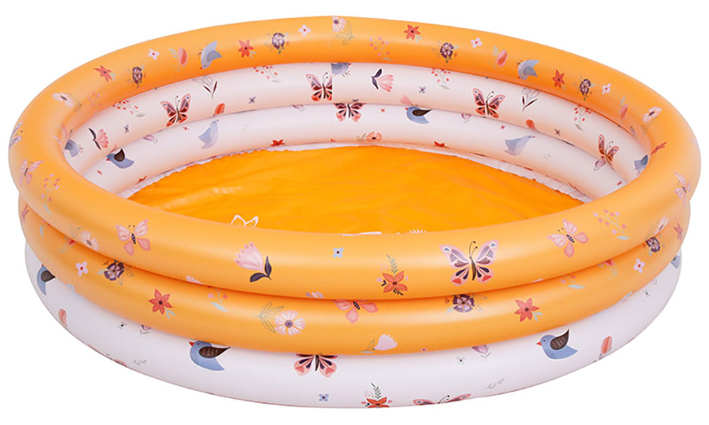 Изображение товара Бассейн надувной детский SunClub Бабочки, 125х29 см, 192 л (51150)