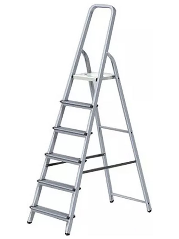 Изображение товара Алюминиевая лестница-стремянка Startul PRO 147 см 7 ступеней Россия