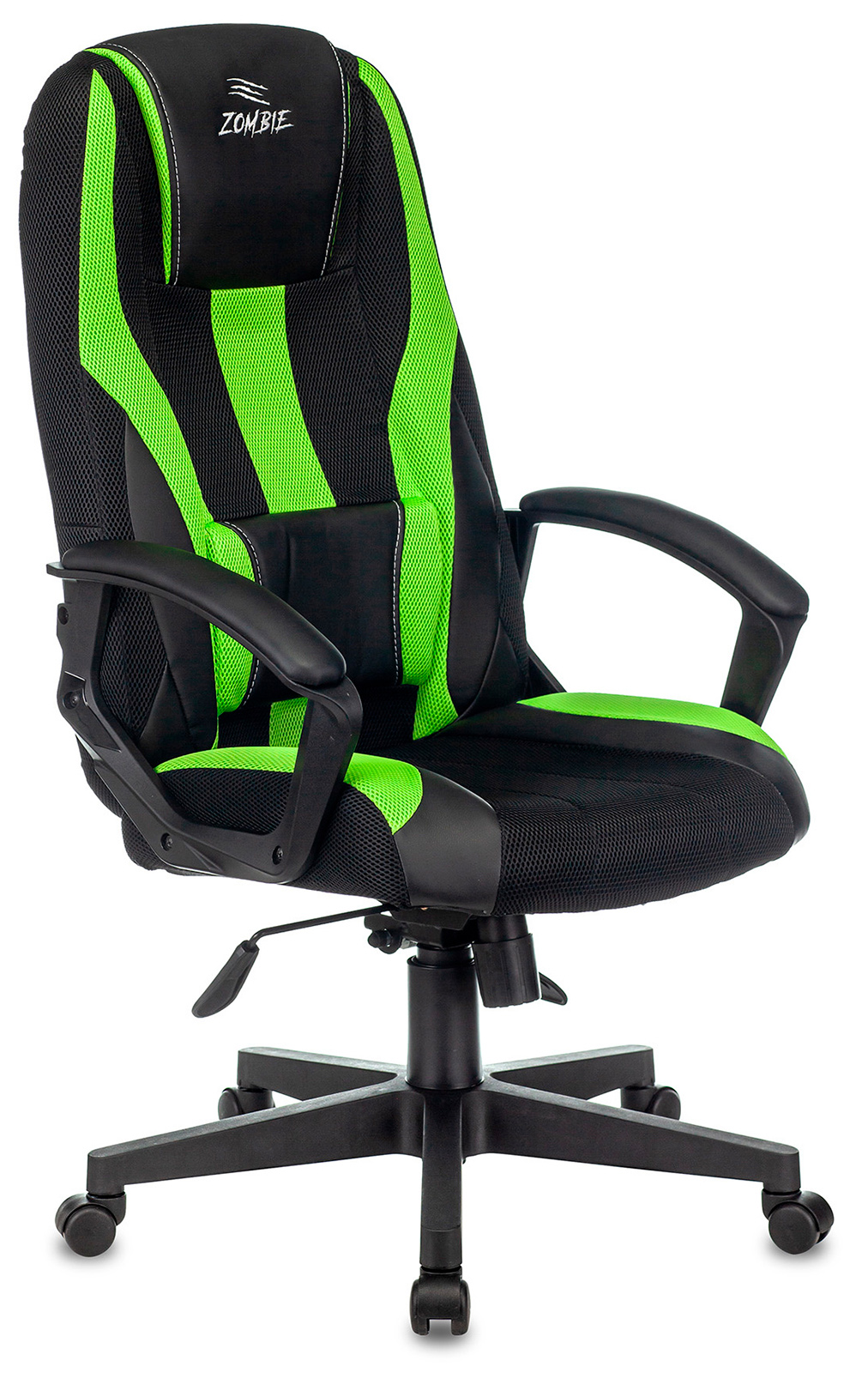 Изображение товара Игровое кресло Zombie 9 GREEN с ортопедической поддержкой